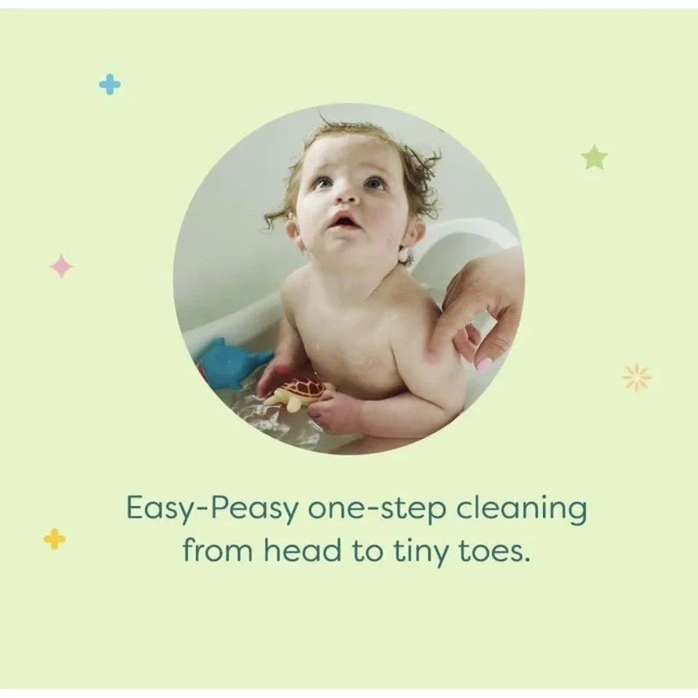 Babyganics Foaming Shampoo & Body Wash Pump bottle, Chamomile Verbena, 16 fl oz